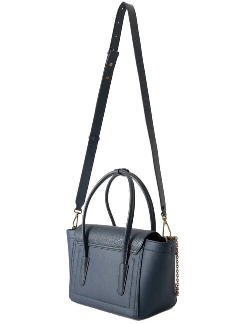 DOUBLE BEAT WAX Sac bandouli&egrave;re, avec bandouli&egrave;re bleu nuit - Sacs pour Femme
