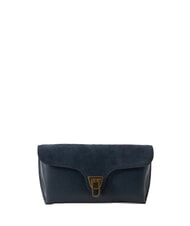 COCCINELLE DOUBLE BEAT WAX Sac bandouli&egrave;re, avec bandouli&egrave;re bleu nuit - Sacs pour Femme - 3
