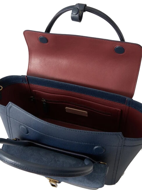 DOUBLE BEAT WAX Sac bandouli&egrave;re, avec bandouli&egrave;re bleu nuit - Sacs pour Femme