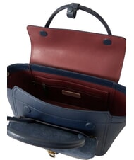 COCCINELLE DOUBLE BEAT WAX Sac bandouli&egrave;re, avec bandouli&egrave;re bleu nuit - Sacs pour Femme - 4