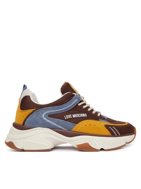 STARDUST Baskets pour femmes cacao/bleu aviaire/ocre/ivoire - Chaussures Femme