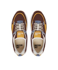 LOVE MOSCHINO STARDUST Baskets pour femmes cacao/bleu aviaire/ocre/ivoire - Chaussures Femme - 4