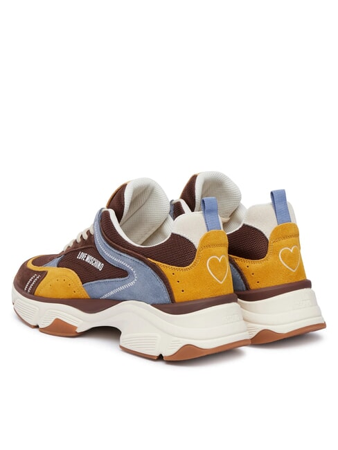 STARDUST Baskets pour femmes cacao/bleu aviaire/ocre/ivoire - Chaussures Femme