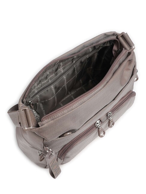 MD20  Sac &agrave; bandouli&egrave;re taupe - Sacs pour Femme