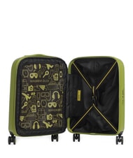 MANDARINA DUCK LOGODUCK + Chariot &agrave; bagages &agrave; main, exp olive d'hiver - Valises cabine - 2