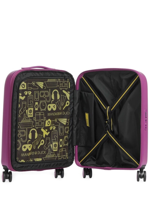 LOGODUCK + Chariot &agrave; bagages &agrave; main, exp rose num&eacute;rique - Valises cabine