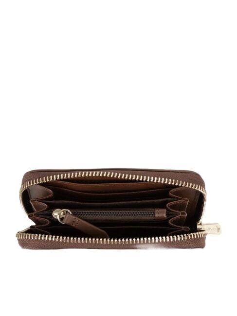 NIVIS RE Portefeuille Zip Around sombre - Portefeuilles Femme