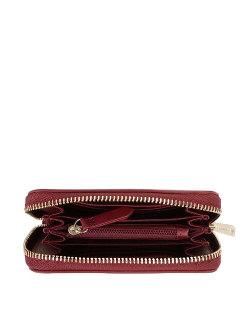 NIVIS RE Portefeuille Zip Around cerise - Portefeuilles Femme