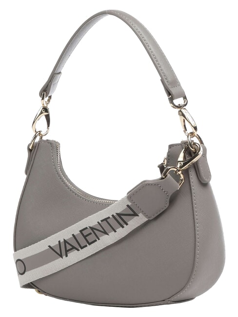 ZERO RE Sac &agrave; bandouli&egrave;re avec bandouli&egrave;re logot&eacute;e gris - Sacs pour Femme