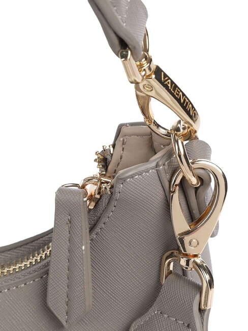 ZERO RE Sac &agrave; bandouli&egrave;re avec bandouli&egrave;re logot&eacute;e gris - Sacs pour Femme