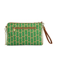 YNOT AUDREY Pochette avec dragonne et bandouli&egrave;re kiwi - Sacs pour Femme - 3