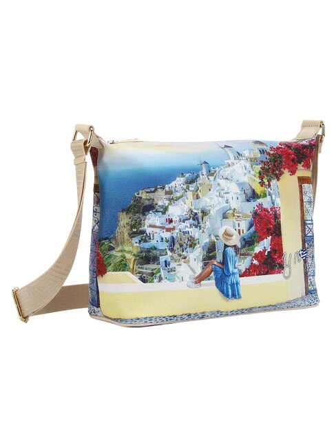 YESBAG Sac hobo, sac bandouli&egrave;re &eacute;t&eacute; grec - Sacs pour Femme