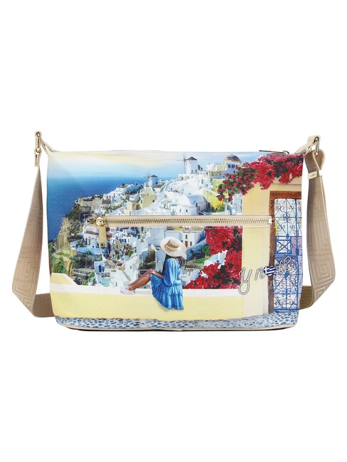 YESBAG Sac hobo, sac bandouli&egrave;re &eacute;t&eacute; grec - Sacs pour Femme