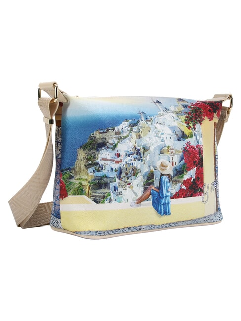 YESBAG Sac bandouli&egrave;re Hobo &eacute;t&eacute; grec - Sacs pour Femme
