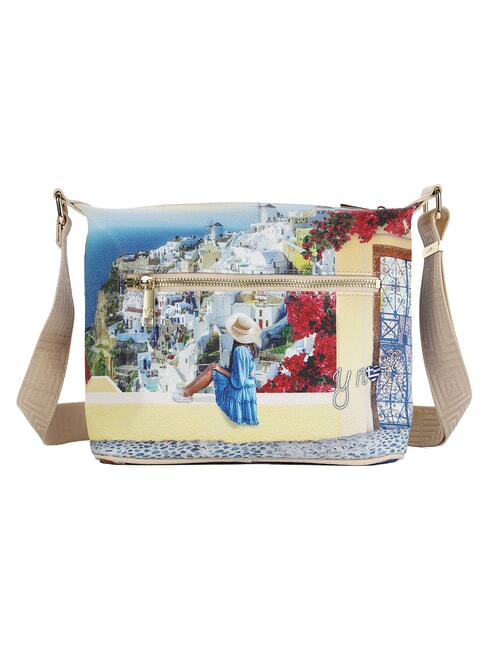 YESBAG Sac bandouli&egrave;re Hobo &eacute;t&eacute; grec - Sacs pour Femme