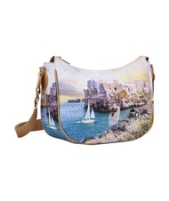 YNOT YESBAG Sac bandouli&egrave;re Hobo C&ocirc;te de Polignano - Sacs pour Femme - 2
