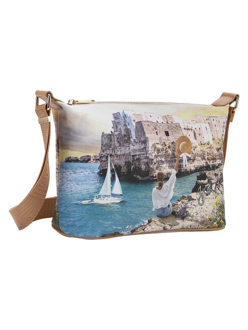 YESBAG Sac bandouli&egrave;re Hobo C&ocirc;te de Polignano - Sacs pour Femme