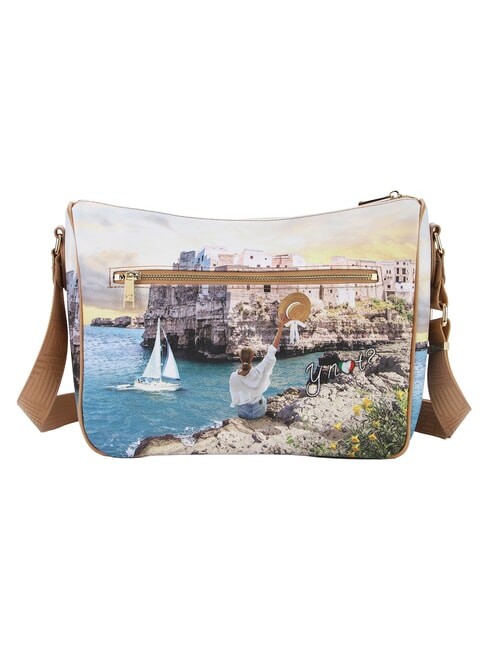 YESBAG sac bandouli&egrave;re C&ocirc;te de Polignano - Sacs pour Femme
