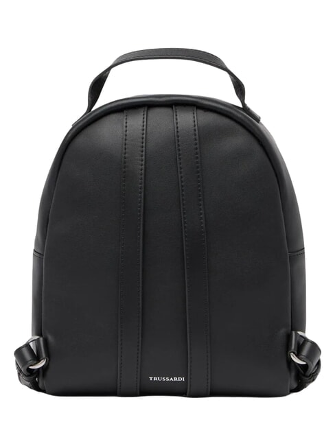 SOCIETY Sac &agrave; dos en cuir noir - Sacs pour Femme