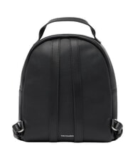 TRUSSARDI SOCIETY Sac &agrave; dos en cuir noir - Sacs pour Femme - 2