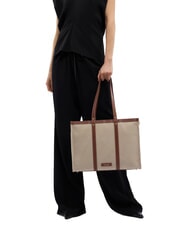 TRUSSARDI ELBA sac bandouli&egrave;re toile+marque - Sacs pour Femme - 2