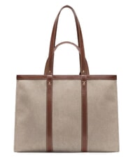 TRUSSARDI ELBA sac bandouli&egrave;re toile+marque - Sacs pour Femme - 3