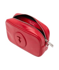 TRUSSARDI SOCIETY Mini sac bandouli&egrave;re rouge - Sacs pour Femme - 4