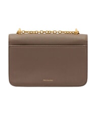 TRUSSARDI CAMEO Mini sac bandouli&egrave;re en cuir taupe du d&eacute;sert - Sacs pour Femme - 3