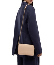 TRUSSARDI RIVETTO Mini sac bandouli&egrave;re en cuir nu - Sacs pour Femme - 2