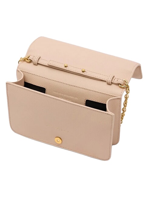 RIVETTO Mini sac bandouli&egrave;re en cuir nu - Sacs pour Femme