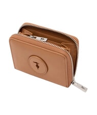 TRUSSARDI SOCIETY portefeuille en cuir nouveau brandy - Portefeuilles Femme - 2