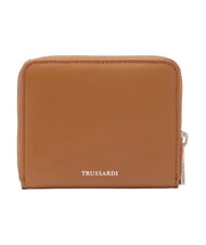 TRUSSARDI SOCIETY portefeuille en cuir nouveau brandy - Portefeuilles Femme - 3