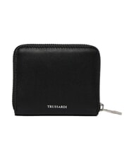TRUSSARDI SOCIETY portefeuille en cuir noir - Portefeuilles Femme - 3