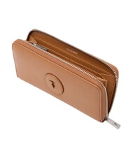 TRUSSARDI SOCIETY Portefeuille Zip Around nouveau brandy - Portefeuilles Femme - 2
