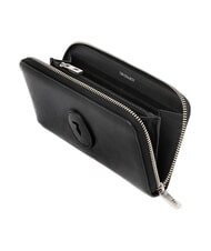 TRUSSARDI SOCIETY Portefeuille Zip Around noir - Portefeuilles Femme - 2