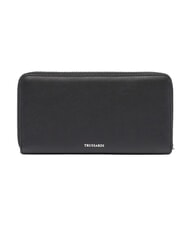 TRUSSARDI SOCIETY Portefeuille Zip Around noir - Portefeuilles Femme - 3