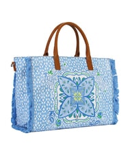 YNOT SAMOA Sac &agrave; main avec bandouli&egrave;re ciel - Sacs pour Femme - 2