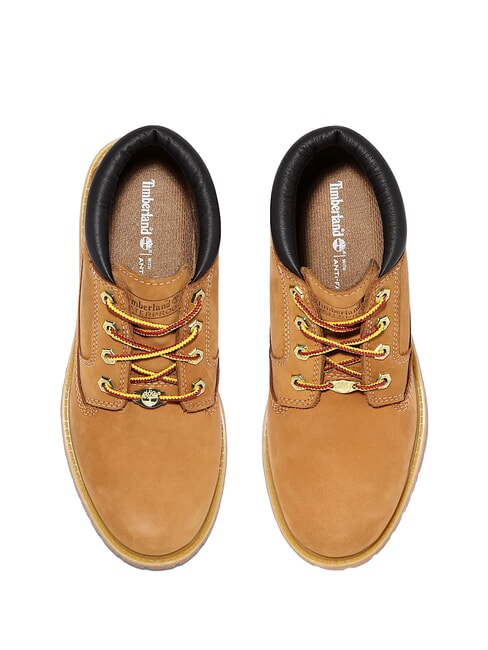 NELLIE chaussures en cuir jaune - Chaussures Femme