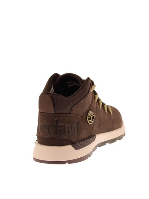 SPRINT TREKKER MID  Bottines en cuir  nubuck marron fonc&eacute; noir - Chaussures Homme
