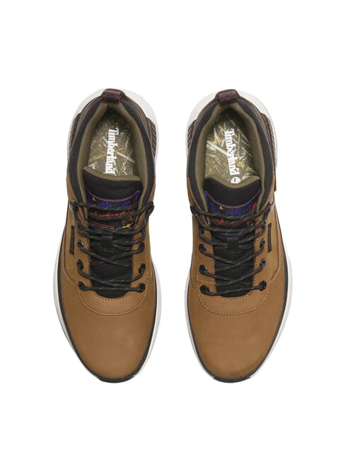 FIELD TREKKER Baskets nubuck marron moyen - Chaussures Homme