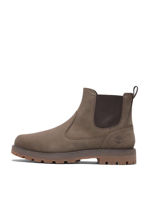 BRITTON ROAD Bottines nubuck marron moyen - Chaussures Homme