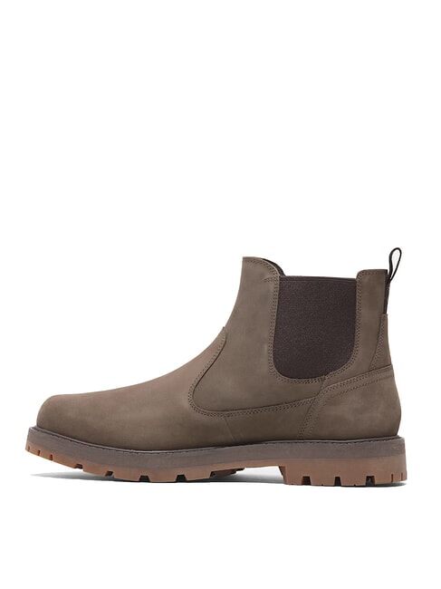 BRITTON ROAD Bottines nubuck marron moyen - Chaussures Homme