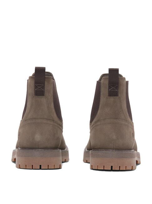 BRITTON ROAD Bottines nubuck marron moyen - Chaussures Homme