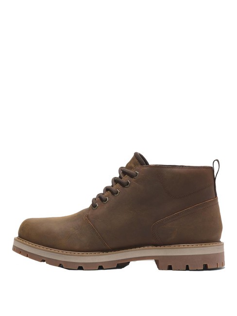 BRITTON ROAD  Chaussures en cuir imperm&eacute;ables rouille pleine fleur - Chaussures Homme