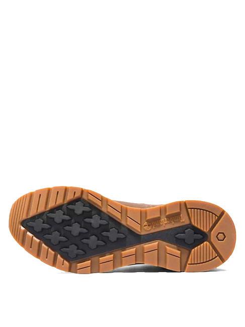 SPRINT TREKKER Botte en cuir et tissu &eacute;pice cathay - Chaussures Homme