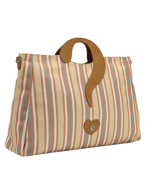 STRIPES Sac &agrave; main avec bandouli&egrave;re lever du soleil - Sacs pour Femme