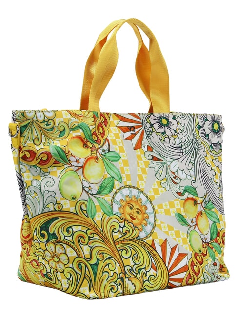 MODICA Sac cabas bandouli&egrave;re, avec bandouli&egrave;re citron - Sacs pour Femme
