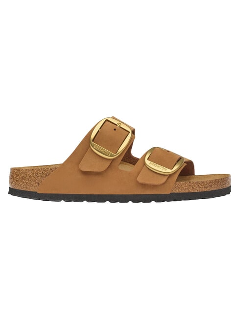 ARIZONA BIG BUCKLE pantoufle sandale vison - Chaussures Femme