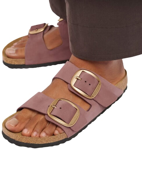 ARIZONA BIG BUCKLE pantoufle sandale poivre - Chaussures Femme