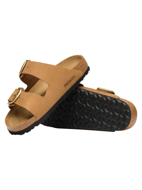 ARIZONA BIG BUCKLE pantoufle sandale vison - Chaussures Femme